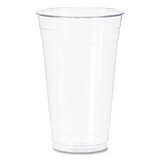 SOLO Cup DCCTD24 Ultra Clear Pete Cold Cups, 24 Oz, Clear, 50/sleeve, 12 Sleeves/carton
