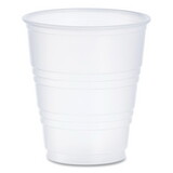 Dart DCCY5PK High-Impact Polystyrene Cold Cups, 5 oz, Translucent, 100/Pack