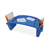 deflecto DEF39502BLU Antimicrobial Lap Desk, 23.35w x 12d x 8.53h, Blue