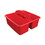 deflecto DEF39505RED Antimicrobial Creativity Storage Caddy, Red, Price/EA