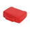 deflecto DEF39506RED Little Artist Antimicrobial Storage Case, Red, Price/EA