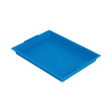 deflecto DEF39507BLU Little Artist Antimicrobial Finger Paint Tray, 16 x 1.8 x 12, Blue