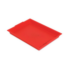 deflecto DEF39507RED Little Artist Antimicrobial Finger Paint Tray, 16 x 1.8 x 12, Red