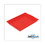 deflecto DEF39507RED Little Artist Antimicrobial Finger Paint Tray, 16 x 1.8 x 12, Red, Price/EA