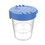 deflecto DEF39515BLU Antimicrobial No Spill Paint Cup, 3.46 w x 3.93 h, Blue, Price/EA