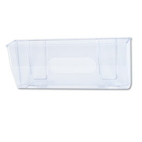 DEFLECTO CORPORATION DEF50101 Magnetic DocuPocket Wall File, Legal/Letter Size, 15" x 3" x 6.38", Clear