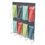 Deflect-O DEF56201 Multi-Pocket Wall-Mount Literature Systems, 18 1/4w X 23 3/4h, Clear/black, Price/EA