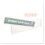 Deflecto DEF587501 Superior Image Cubicle Nameplate Sign Holder, 8.5 x 2 Insert, Clear, Price/EA