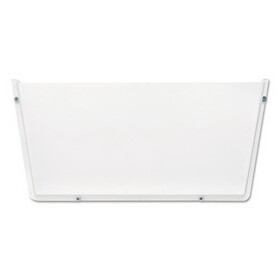DEFLECTO CORPORATION DEF63201 Unbreakable DocuPocket Wall File, Letter Size, 14.5" x 3" x 6.5", Clear