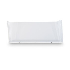 DEFLECTO CORPORATION DEF64301 Unbreakable DocuPocket Wall File, Legal Size, 17.5"  x 3" x 6.5", Clear