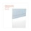 DEFLECTO CORPORATION DEF68201 Classic Image Single-Sided Wall Sign Holder, Plastic, 8 1/2 X 11 Insert, Clear, Price/EA