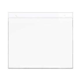DEFLECTO CORPORATION DEF68301 Classic Image Single-Sided Wall Sign Holder, Plastic, 11 X 8 1/2 Insert, Clear