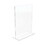 DEFLECTO CORPORATION DEF69201 Classic Image Stand-Up Double-Sided Sign Holder, Plastic, 8 1/2x11 Insert, Clear, Price/EA