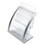 Deflecto DEF693745 3-Tier Literature Holder, Leaflet Size, 11.25w x 6.94d x 13.31h, Silver, Price/EA