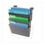 Deflect-O DEF73502RT Three-Pocket File Partition Set With Brackets, Letter, Smoke, Price/ST
