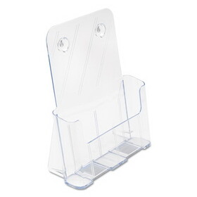 Deflecto DEF77001 DocuHolder for Countertop/Wall-Mount, Magazine, 9.25w x 3.75d x 10.75h, Clear