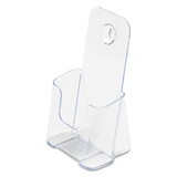 Deflect-O DEF77501 Docuholder For Countertop Or Wall Mount Use, 4 1/4w X 3 1/4d X 7 3/4h, Clear