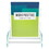 DEFLECTO CORPORATION DEF775390 Euro-Style Docuholder, 9 13/16w X 6 5/16d X 11h, Clear, Price/EA