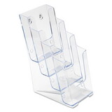 Deflect-O DEF77701 Multi Compartment Docuholder, Four Compartments, 4 7/8w X 6 1/8d X 10h, Clear