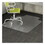 Deflecto DEFCM11112COM EconoMat Occasional Use Chair Mat, Low Pile Carpet, Roll, 36 x 48, Lipped, Clear, Price/EA