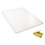 Deflect-O DEFCM11242PC Clear Polycarbonate All Day Use Chair Mat For All Pile Carpet, 45 X 53, Price/EA