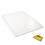 Deflect-O DEFCM11442FPC Clear Polycarbonate All Day Use Chair Mat For All Pile Carpet, 46 X 60, Price/EA