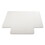 DEFLECTO CORPORATION DEFCM13233 Duramat Moderate Use Chair Mat For Low Pile Carpet, Beveled, 45x53 W/lip, Clear, Price/EA