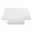 DEFLECTO CORPORATION DEFCM13433F DuraMat Moderate Use Chair Mat for Low Pile Carpet, 46 x 60, Wide Lipped, Clear, Price/EA