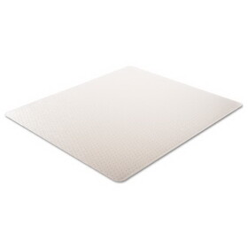 DEFLECTO CORPORATION DEFCM13443F Duramat Moderate Use Chair Mat For Low Pile Carpet, Beveled, 46 X 60, Clear