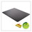 Deflecto DEFCM14142BLK SuperMat Frequent Use Chair Mat for Medium Pile Carpet, 36 x 48, Rectangular, Black, Price/EA