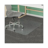 Deflecto CM14142 SuperMat Frequent Use Chair Mat for Medium Pile Carpet, 36 x 48, Rectangular, Clear