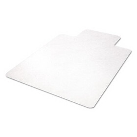 DEFLECTO CORPORATION DEFCM21232 Economat Anytime Use Chair Mat For Hard Floor, 45 X 53 W/lip, Clear