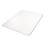Deflect-O DEFCM21442FPC Clear Polycarbonate All Day Use Chair Mat For Hard Floor, 46 X 60, Price/EA