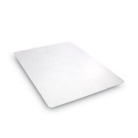 Deflecto DEFCM2E442FCOM EconoMat All Day Use Chair Mat for Hard Floors, Rolled Packed, 46 x 60, Clear