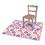 deflecto DEFCM3540LD FashionMat Chair Mat, Rectangular, 35 x 40, Daisies, Price/CT