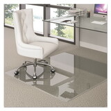 Deflecto CMG70433646 Premium Glass All Day Use Chair Mat - All Floor Types, 36 x 46, Rectangular, Clear