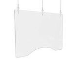deflecto DEFPBCHPC3624 Hanging Barrier, 36