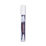Securit DEFSMA510V4WT Liquid Chalk Marker, Chisel, White, 4/pack