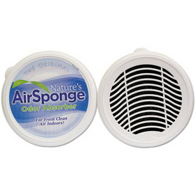 Nature's Air DEL1011DPEA Sponge Odor Absorber, Neutral, 8 oz, Designer Cup