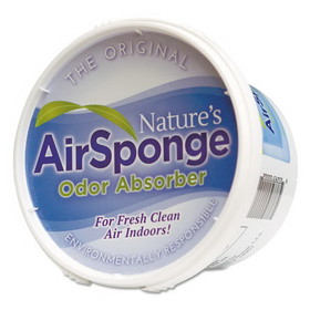 Nature's Air DEL1012 Sponge Odor Absorber, Neutral, 16 oz Cup, 12/Carton