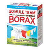 Dial DIA 00201 20 Mule Team Borax Laundry Booster, Powder, 4 lb Box, 6 Boxes/Carton
