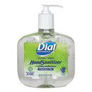 Dial Professional DIA00213EA Antibacterial with Moisturizers Gel Hand Sanitizer, 16 oz Pump, Fragrance-Free