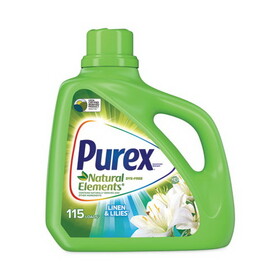 Purex DIA01134EA Ultra Natural Elements HE Liquid Detergent, Linen and Lilies, 150 oz Bottle