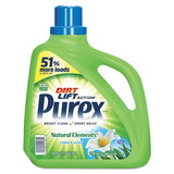 Purex 01134 Ultra Natural Elements HE Liquid Detergent, Linen & Lilies, 150oz Bottle, 4/Ctn