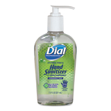 Dial Professional DIA01585EA Antibacterial Gel Hand Sanitizer With Moisturizer, 7.5 Oz, Pump, Fragrance-Free