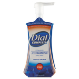 Dial Professional DIA02936EA Antimicrobial Foaming Hand Soap, Liquid, Original Scent, 7.5oz Pump Bottle