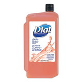 Dial Professional 4031 Antibacterial Body Wash, Spring Water, 1 L Refill Cartridge, 8/Carton