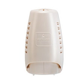 Renuzit 04395CT Wall Mount Air Freshener Dispenser, 3.75" x 3.25" x 7.25", Silver, 6/Carton