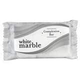 White Marble DIA06009A Individually Wrapped Basics Bar Soap, .75oz Bar, 1000/carton