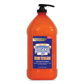 Boraxo DIA 06058 Orange Heavy Duty Hand Cleaner, 3 Liter Pump Bottle, 4/Carton